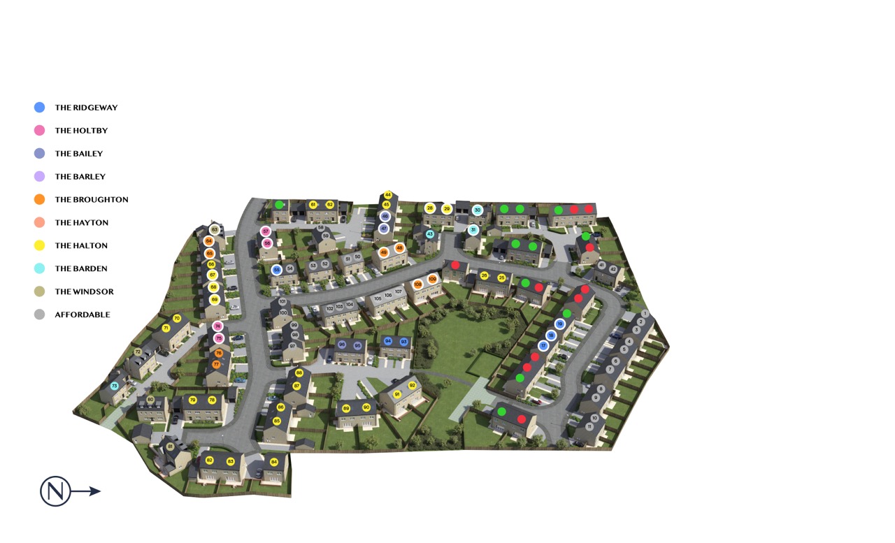 The Barden 4 Bedroom Home in Skipton Ellerwood by Space Homes